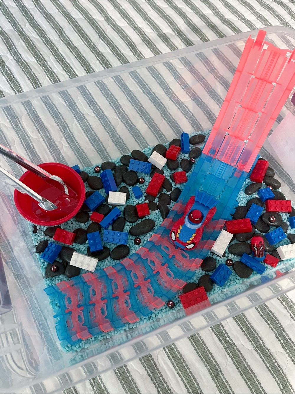 Spiderman Car Sensory Kit - Kids Educational Toys